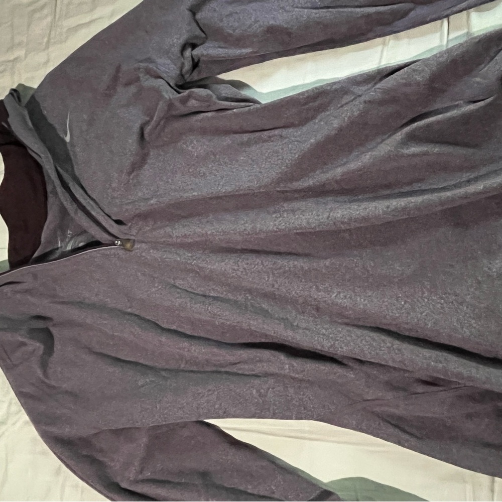 Nike Deep Purple Zip-Up Hoodie
